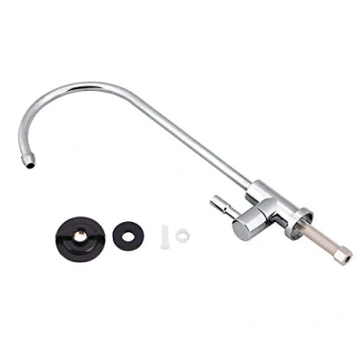 Imagen de Raguso 1/4 &#039;&#039; Acero Inoxidable Filtro Fregadero Grifo Cromos Ósmosis inversa Purificador de Agua Potable Cocina