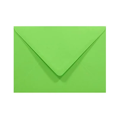 Imagen de Netuno 100x sobres verdes DIN B6 125x175mm 80g Rainbow con solapa puntiaguda engomada sin ventana de colores para invitaciones boda Navidad tarjetas cartas dinero fotos vales impresoras regalos