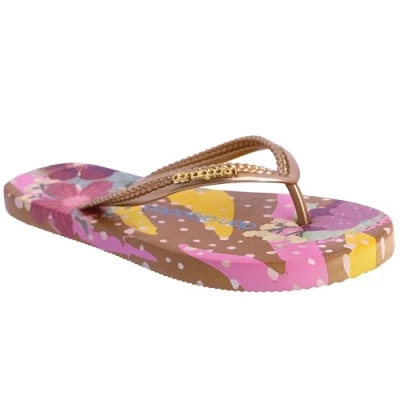 Imagen de DON ALGODON Chanclas Mujer para Playa y Piscina Sandalias Flip Flop de Goma con Suela Antideslizante ligera (Multicolor, Sistema tallas calzado EU, Adulto, Mujer, Números, mediano, 40)