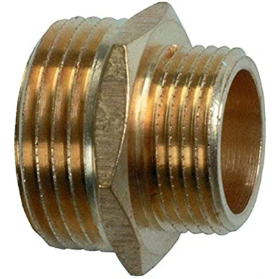 Imagen de Conmetall Boquilla Doble de latón (1&quot; x 3/4&quot;, 1 Pulgada 3/4&quot;)