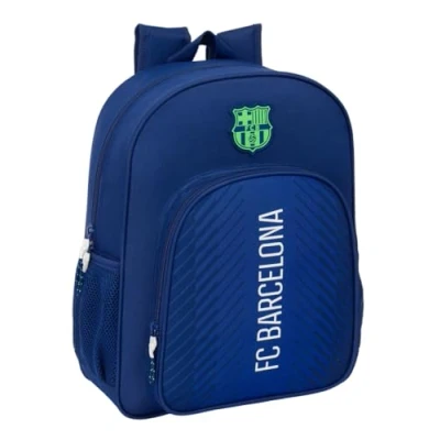 Imagen de Safta F.C. BARCELONA NAVY BLUE Mochila Escolar Niño, Infantil, Adaptable a Carro, Ideal para Niños en Edad Escolar, Cómoda y Versátil, Calidad Resistencia, 32x12x38 cm