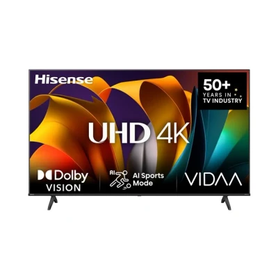 Imagen de Hisense 55E6NT UHD 4K,VIDAA Smart TV, 55 Pulgadas, Dolby Vision, Modo Juego Plus, DTS Virtual X, Control por Voz televisor, Doble de Volumen, Auto ordenación Canales TDT (Nuevo 2024)