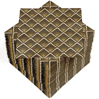Imagen de 100 Servilletas Papel Desechables, 3 Capas, 33 x cm, Adornos