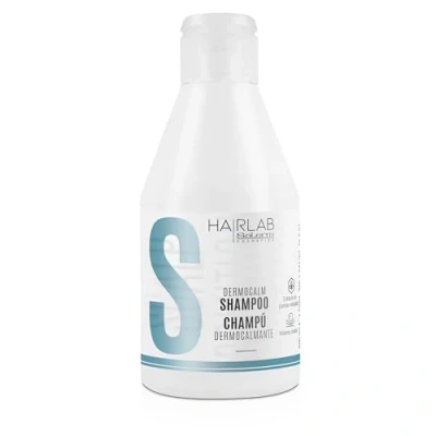 Imagen de SALERM Champú para Cuero Cabelludo Sensible Dermocalmante Hair Lab 300 ml con Hamamelis, Romero, Menta y Tomillo Limpieza Suave Delicada Sin Parabenos