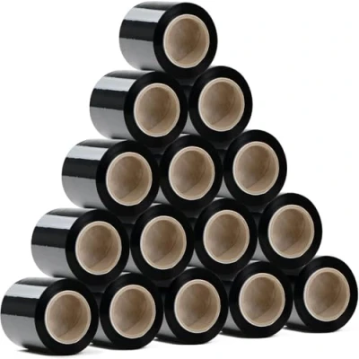 Imagen de RAGO® Juego de 15 mini Rollos 130 m I x 210 g Papel film Plastico para Embalar Embalaje Película muebles (38 31 8 cm), longitud