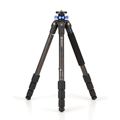 Imagen de Benro TMA18C Mach3 9X CF Series 1 Tripod, 4 Sección, Twist Lock, Monopod Conversión (Negro)
