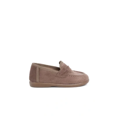 Imagen de Pisamonas Serratex Mocasines para niños, Talla: 22, Topo Zapatos