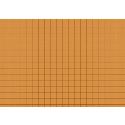 Imagen de Brunnen 102270240 Fichas (A7 cuadriculadas, 100 unidades, plastificadas), color naranja