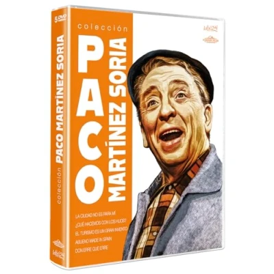 Imagen de Paco Martinez Soria (DVD) Pack 5 peliculas: La Ciudad no es para mi / Don Erre Que El Turismo un Gran Invento Hacemos con los Hijos Abuelo Made in Spain