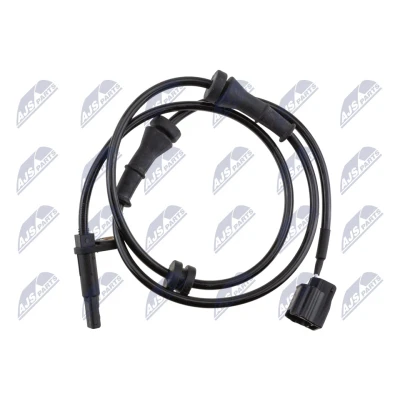 Imagen de NTY HCA NS 177 Sensor de ABS Eje delantero, izquierda, derecha con cable para vehículos 2polos