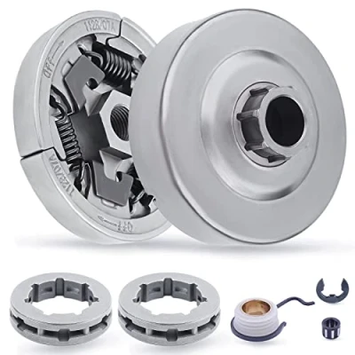 Imagen de ADEFOL Kit de Piñón y Embrague para Motosierra STIHL MS441 MS362 MS361 044 046 MS440 MS460, 7 dientes + 3/8&quot; Conjunto Engranaje Rodamiento E clip in 1