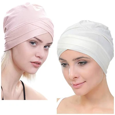 Imagen de Deresina W Gorrito detejido de bambú para quimio (Polvo Crema)
