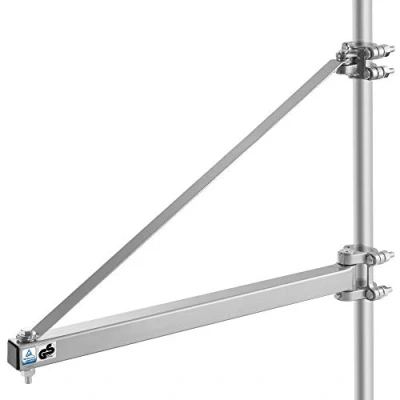 Imagen de Arebos Brazo de Soporte del Polipasto Grúa Eléctrico Oscilante Rango Giro: 180 Max. Carga a 1000 kg