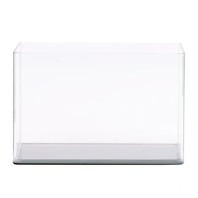 Imagen de Curved Garden Tank Big Pequeño acuario de cristal Nano cuenca con esquinas redondeadas acuarios premium Aquascaping 10 litros 30 x 17 20 cm