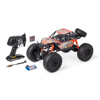 Imagen de Carson 500404290 1:8 Dirt Crawler 4x4 100% RTR Naranja Coche teledirigido, RC, vehículo RC 1:8, Juguete Oruga para niños
