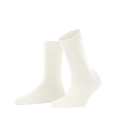 Imagen de FALKE ClimaWool W SO lana lyocell unicolor 1 par, Calcetines Mujer, Blanco (Off White 2040), 39 40
