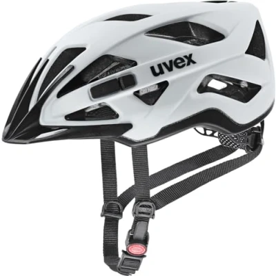 Imagen de uvex active cc, casco todoterreno seguro unisex, ajuste de talla individualizado, luz LED opcional, papyrus matt, 52 57 cm