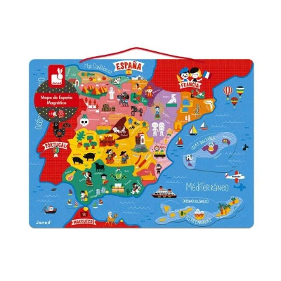 Imagen de Mapa Magnético España Janod