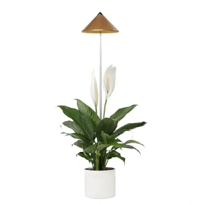 Imagen de Parus by Venso SUNLiTE Plant lamp 7W cobre, lámpara de crecimiento LED con varilla telescópica, luz para plantas interior y verdes