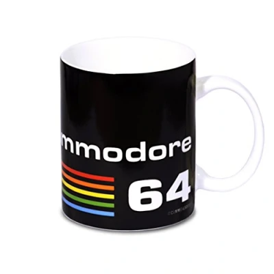 Imagen de Logoshirt Commodore Taza de Cafe C64 Nerd Diseño original con licencia