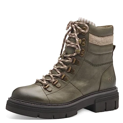 Imagen de Marco Tozzi Botines con plataforma, Mujer, Talla: 40, Khaki comb Zapatos