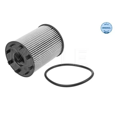 Imagen de MEYLE 614 322 0006 Filtro de aceite ORIGINAL Quality con junta Cartucho filtrante OPEL: Corsa E Hatchback, C Astra H Hatchback