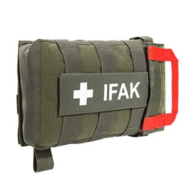 Imagen de Tasmanian Tiger TT IFAK Pouch VL L Riñonera Compatible con Primeros Auxilios para Senderismo, Viajes, Servicios de policía (Oliva)