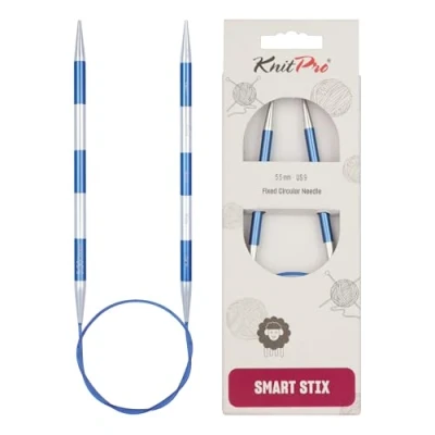 Imagen de Knit Pro K42072 Agujas Circulares, Metal Nailon, Varios Colores, 60cm x 5.50mm