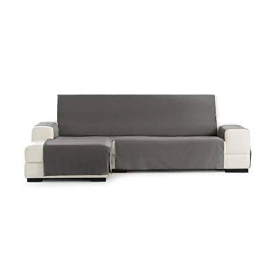 Imagen de Eysa Somme Protect Funda de sofá, 100% Poliester, 06/Gris, Chaise Longue 290 cm