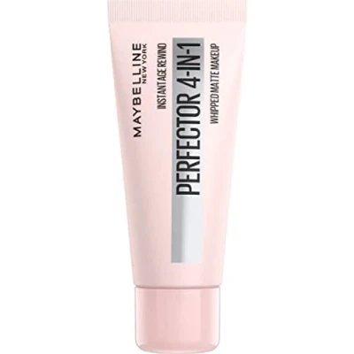 Imagen de Maybelline New York, maquillaje perfeccionador 4 en 1 Instant Perfector, acabado mate natural, tono modulable, Light