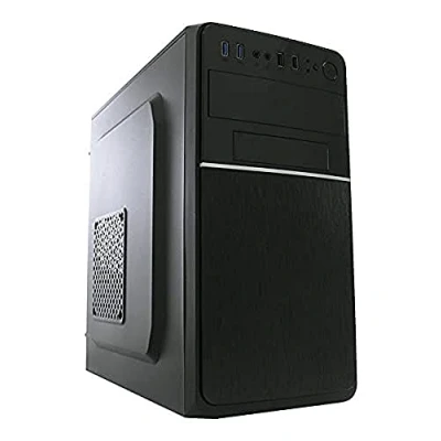 Imagen de LC Power 2015MB Micro Tower Negro Caja de ordenador (Micro Tower, PC, Metal, Negro, ATX,Mini ITX, 13,5 cm)