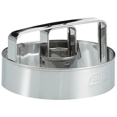 Imagen de Ibili Cortador Rosco DE San BLAS 9 CMS, Acero Inoxidable, Plateado, cm