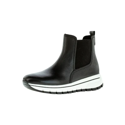Imagen de Gabor Mujer Botines, señora Botas Chelsea,Plantilla Desmontable,Bota de Deslizamiento,Plano,Botas,Medias Botas,Negro (Schwarz),38 EU / 5 UK