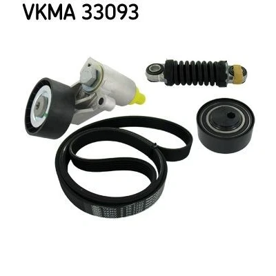 Imagen de SKF VKMA 33093 Juego de correas trapeciales poli V PEUGEOT: Partner I Furgón, 306 Berlina, 406 CITROËN: Berlingo / First