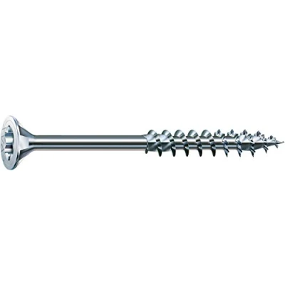 Imagen de Spax T STAR plus 0/1050/1/ 6,0/200/01 Vite universale con testa svasata, 4CUT, filettatura parziale, lucida zincata tramite galvanizzazione, Zincato, 6,0 x 200 mm