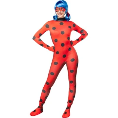 Imagen de Funidelia Disfraz de Miraculous Ladybug para mujer Dibujos Animados, Ladybug, Miraculous, Prodigiosa adultos y divertidos accesorios Fiestas, Carnaval Halloween Talla L