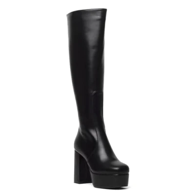 Imagen de LAMODA Whatta Showdown, Botas Altas hasta la Rodilla Mujer, Color Negro, 41 EU