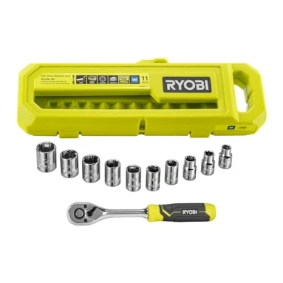 Imagen de Ryobi RHRS11PC Caja de 10 boquillas 1/4 pulgadas y destornillador