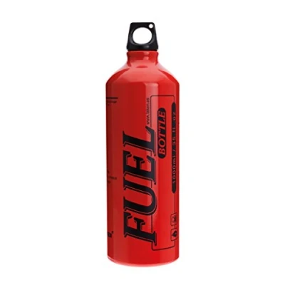 Imagen de LAKEN Botella de Aluminio Fuel Boca Estrecha Ideal para combustibles 1L Cantimplora Reutilizable y Reciclable