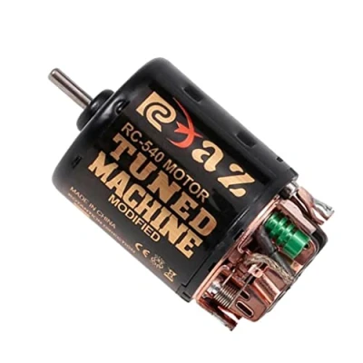 Imagen de chiwanji Universal RC Model Motor 55T Brushed 540 High Power Car Buggy Parts Negro