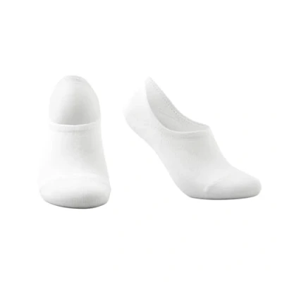 Imagen de LENCEX 6 o 12 Pares de Calcetines Pinkies Invisibles, Pinkis Transpirables y Antideslizantes con Silicona para Hombre Mujer (FR/ES, Números, 35, 41, Regular, Blanco Pares)