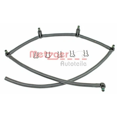 Imagen de METZGER 0840037 Tubo flexible, combustible de fuga sin válvula apropiado para diesel biológico, cable conexión RENAULT: TRAFIC 2 Kasten