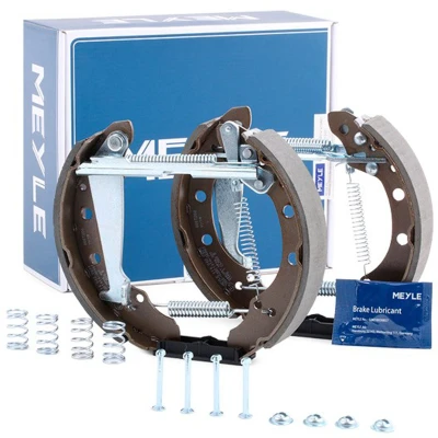 Imagen de MEYLE 114 533 0003/K Kit frenos, disco de tambor Eje trasero sin cilindro freno rueda, con palanca, accesorios ORIGINAL Quality