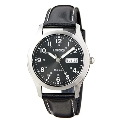 Imagen de Lorus Reloj Término análogo para Hombre de Cuarzo con Correa en Cuero RXN79DX9