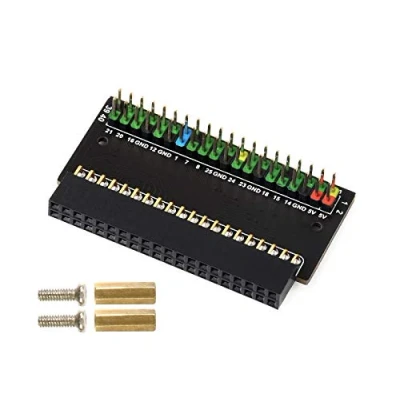 Imagen de IBest for Raspberry Pi 400 GPIO Header Adapter 40 Pin Color Coded Expansion Board,Easy