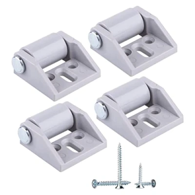 Imagen de Paquete de 4 ruedas pequeñas 15 mm, goma, fijas, no giratorias en una dirección con placa montaje, tornillos incluidos (4)