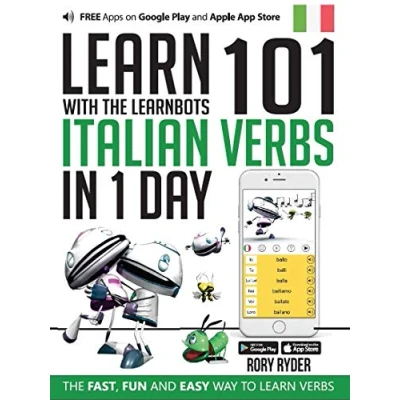 Imagen de Learn 101 Itilian Verbs in 1 Day: With LearnBots (LEARN VERBS)