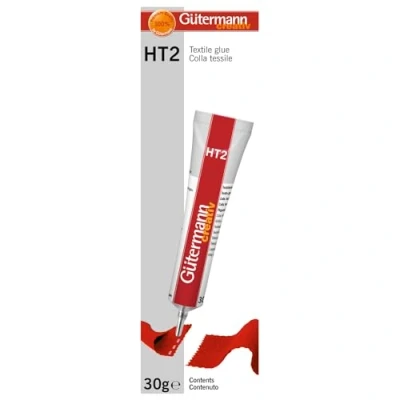 Imagen de Gutermann Cola textil HT2 para telas, lana, cintas de algodón, dobladillos, reparaciones. resistente al lavado