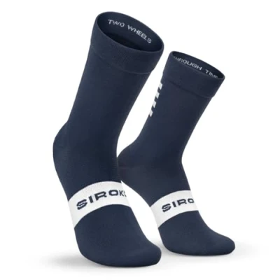 Imagen de SIROKO Calcetines para Ciclismo S1 Blue Ancares Azul Navy S