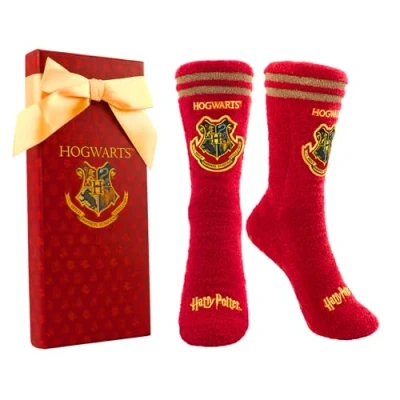 Imagen de Harry Potter Calcetines, Calcetines de estar por Casa, Antideslizantes, Hogwarts para Mujer Hombre y Adolescentes, Regalo
